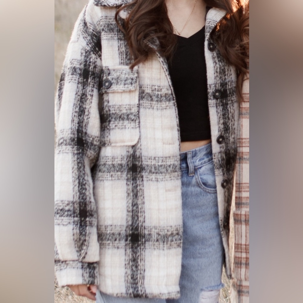 Plaid Coat
